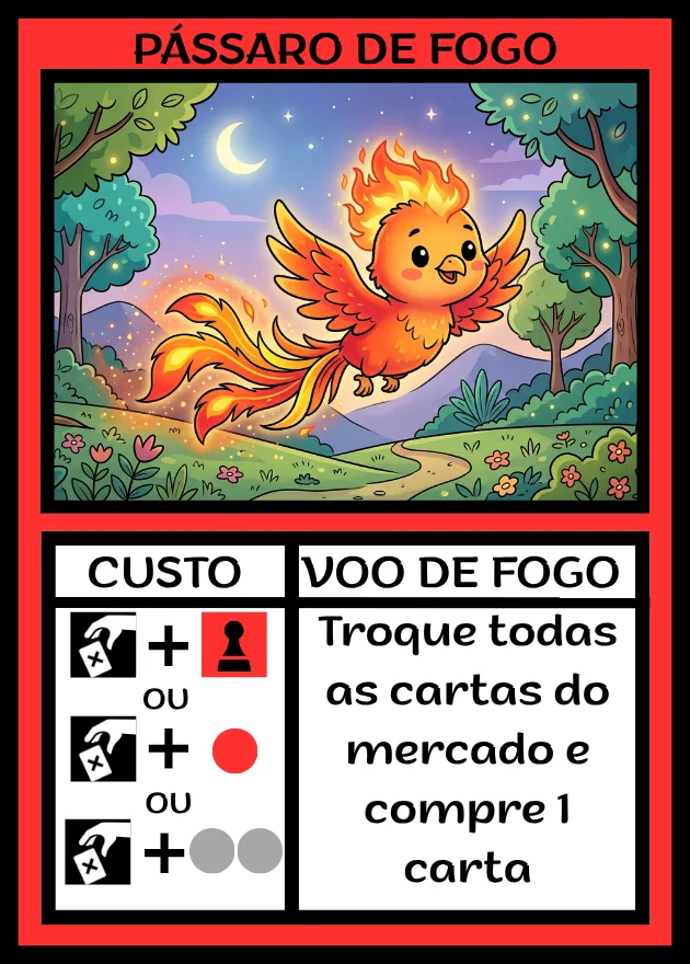 Carta Pássaro de Fogo